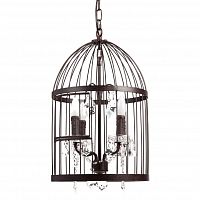 люстра vintage birdcage (51*34*54) коричневая в Пятигорске