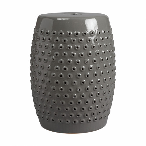 керамический столик-табурет cutwork garden stool серый в Пятигорске