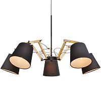 подвесная люстра arte lamp pinoccio a5700lm-5bk в Пятигорске