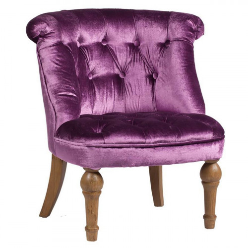 кресло sophie tufted slipper chair сиреневое в Пятигорске