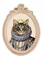 репродукция гравюры мисс кошка в раме бернадетт в Пятигорске