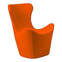 кресло papilio lounge chair оранжевое в Пятигорске