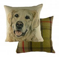 подушка с принтом waggydogs golden retriever в Пятигорске