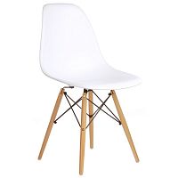 стул деревянный pc-015 белый (eames style) в Пятигорске