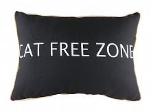 подушка с надписью cat free zone в Пятигорске