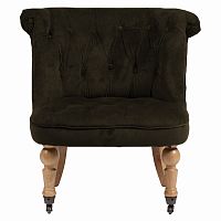 кресло amelie french country chair серо-коричневое в Пятигорске