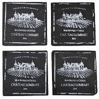 подставки под стакан квадратные сланец (набор шт) comptoir de famille в Пятигорске