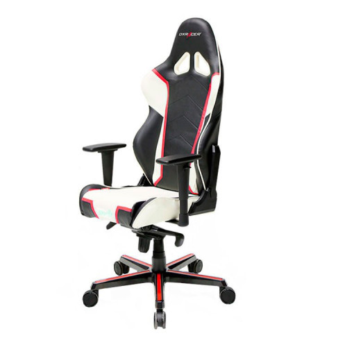 кресло геймерское dxracer racing черно-бело-красное в Пятигорске