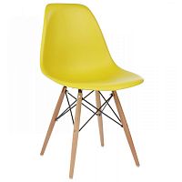 стул деревянный eames pc-015 yellow в Пятигорске