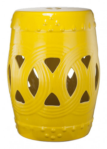 керамический столик-табурет fence stool yellow в Пятигорске