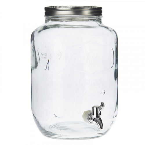 банка glass с крышкой и краном прозрачная в Пятигорске