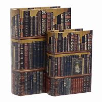 шкатулки-книги, набор из 2 шт. мультиколор в Пятигорске