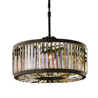 люстра welles round d50 черная, прозрачное стеко в Пятигорске