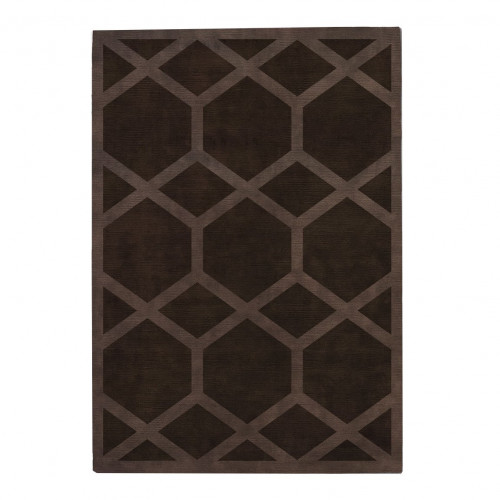 ковер ashton cocoa coffe 150x220 коричневый в Пятигорске