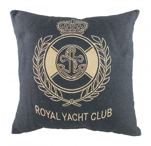 подушка с гербом королевского royal yacht club denim в Пятигорске