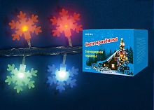 светодиодная гирлянда «снежинки-3» 700см (07936) uniel uld-s0700-050/dta multi ip20 snowflakes-3 в Пятигорске