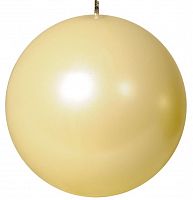 свеча-шар жемчужно-кремовая, 8 см в Пятигорске