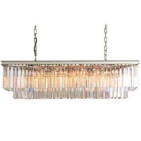 люстра odeon l110 silver серая, прозрачная в Пятигорске