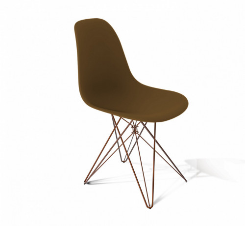 стул dsr коричневый s50 (eames style) в Пятигорске