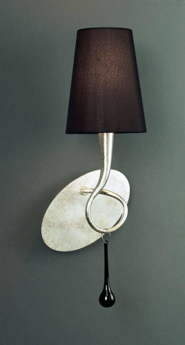 бра mantra paola painted silver 3538 чёрный в Пятигорске