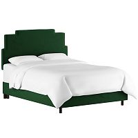 кровать двуспальная 180х200 зеленая paxton emerald velvet в Пятигорске