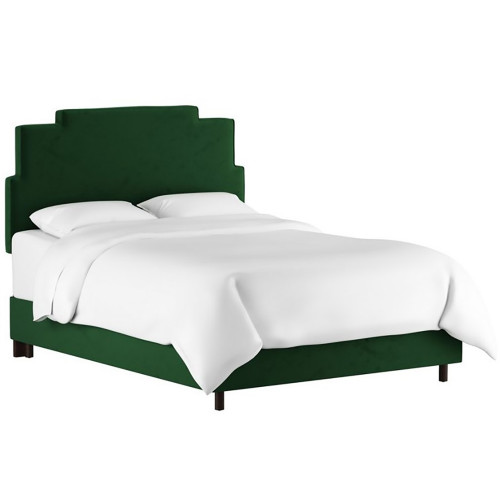 кровать двуспальная 180х200 зеленая paxton emerald velvet в Пятигорске