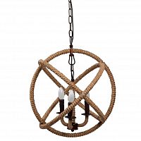 люстра foucault's orb rustic iron бежевая, коричневая в Пятигорске