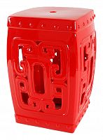керамический столик-табурет oriental stool red в Пятигорске