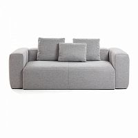 диван blok sofa 3 светло-серый от la forma (ex julia grup) в Пятигорске