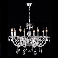 подвесная люстра crystal lux glamour sp-pl8 белая в Пятигорске