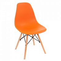 стул деревянный eames pc-015 оранжевый в Пятигорске