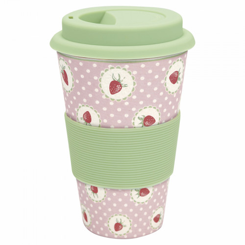 кружка на вынос strawberry pale pink в Пятигорске