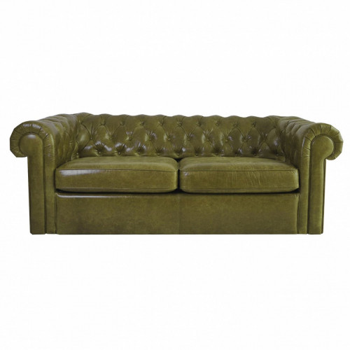 диван chesterfield двухместный прямой оливковый в Пятигорске