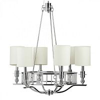 люстра easton light chandelier хром, бежевая в Пятигорске