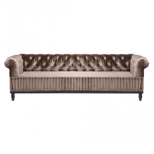 диван club sofa прямой коричневый в Пятигорске