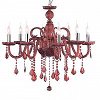 подвесная люстра ideal lux giudecca sp8 rosso в Пятигорске