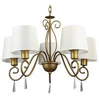 подвесная люстра arte lamp carolina a9239lm-5br в Пятигорске