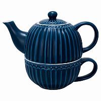 чайник с чашкой alice dark blue в Пятигорске