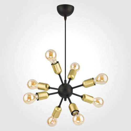 подвесная люстра tk lighting 1468 estrella black в Пятигорске