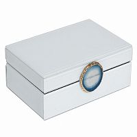 шкатулка для украшений белая 20x7,5x14 см в Пятигорске