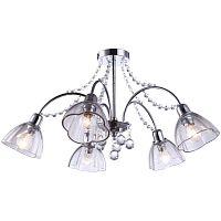 потолочная люстра arte lamp silenzio a9559pl-5cc хром в Пятигорске