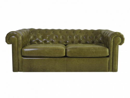 диван chesterfield прямой оливковый в Пятигорске