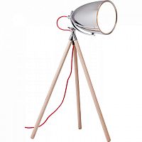 лампа настольная chromatic tripod на деревянном штативе в Пятигорске