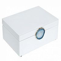 шкатулка для украшений белая 28x10x20 см в Пятигорске