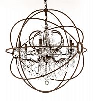 люстра foucault's orb crystal d75 антик (темная) коричневая в Пятигорске