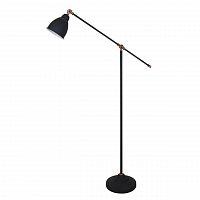 торшер arte lamp braccio a2054pn-1bk в Пятигорске