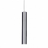 подвесной светодиодный светильник ideal lux ultrathin sp1 small round cromo в Пятигорске