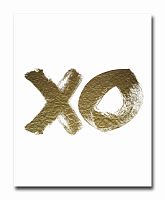 постер xo золотой a4 в Пятигорске
