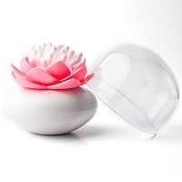 контейнер для хранения ватных палочек lotus белый-розовый в Пятигорске