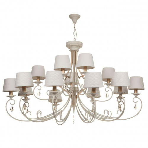 подвесная люстра maytoni enna arm548pl-15wg белая в Пятигорске